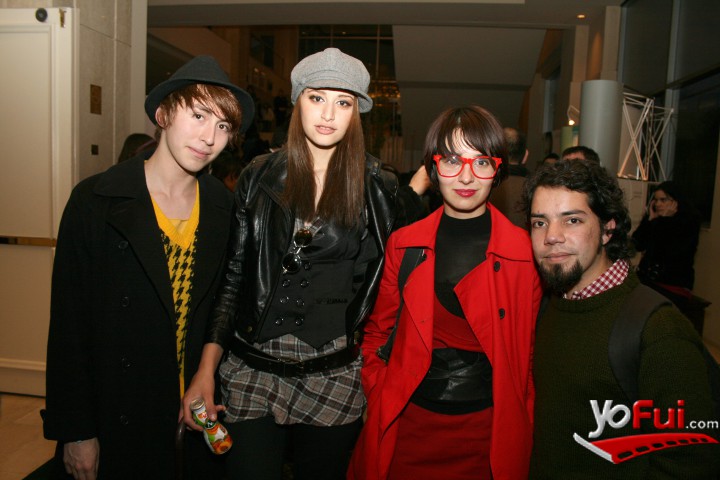 Víctor Almendra, Ivana Jiménez, Camila Huerta, Hugo Hinojosa