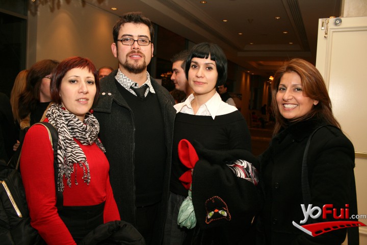 Macarena Fuentes, Roberto Aranda, Cecilia Román, Dinelli Victoriano