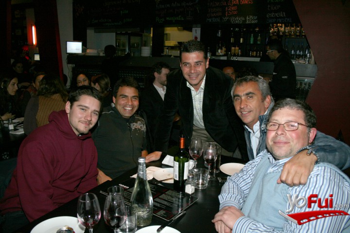 Reinaldo Sarmiento, Andrés Mercado, Oscar Soruco, Daniel Cancino, Gean Carlo Quercia