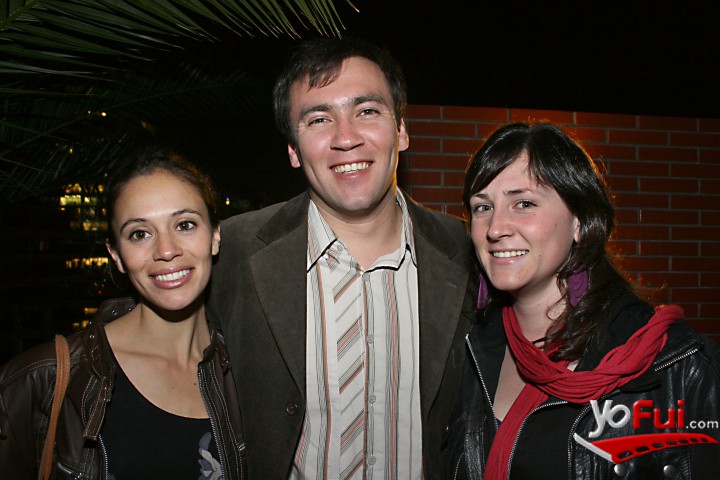 Natalia Gorroño, Alonso Leiva, Daniela Vicentini