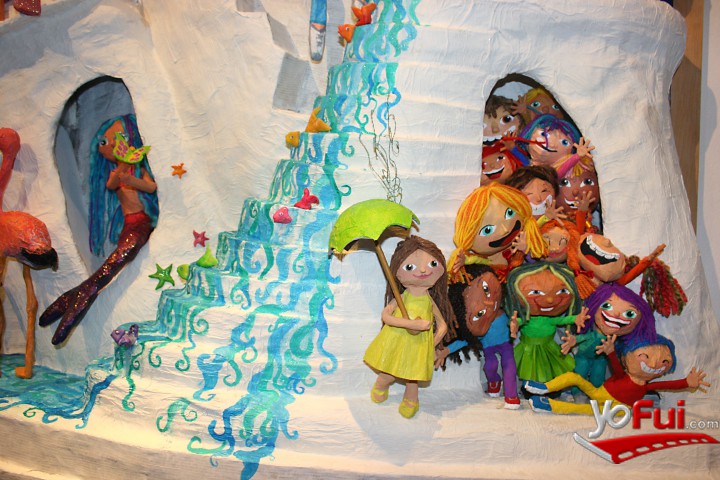 Exposición de Artistas de Teletón Santiago y Antofagasta "VENTANAS DE COLOR" en Galeria la Sala