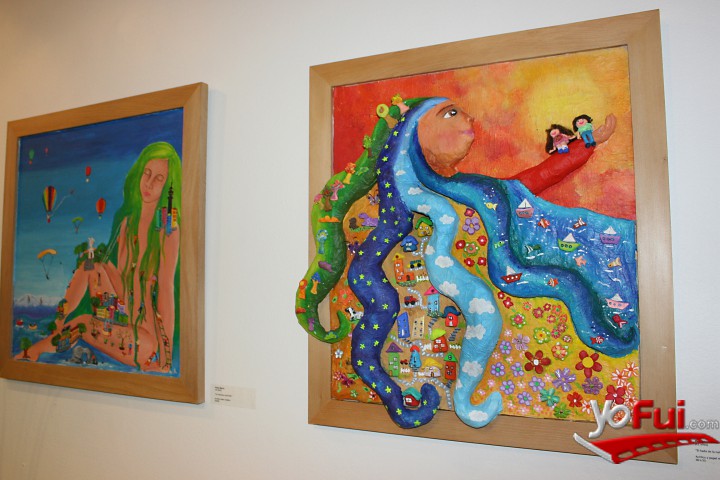 Exposición de Artistas de Teletón Santiago y Antofagasta "VENTANAS DE COLOR" en Galeria la Sala