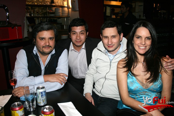 Carlos Millan, Mauricio Campusano, Andrés Gutierrez, Isabel Jara