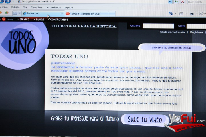 "Todos Uno, tu historia para la historia"