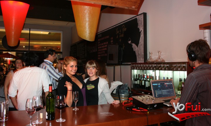 Fotografía en Open  y el Dj Alberti, Open