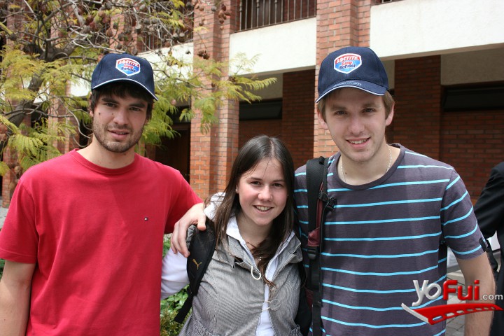 Juan Eduardo Cruz, María Ignacia Ross, Carlos Rozas