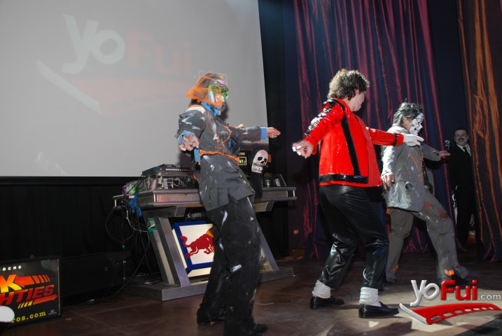 Fotografía en Noche de brujas (y brujos) Back to the Eighties, Discotheque Suka, Monticello Grand Casino
