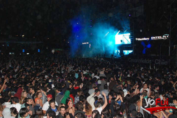 Fotografía en Creamfields 2009, Campo Deportivo San Joaquín