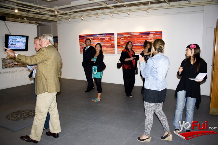 Exposición "Vías" de María Elena Naveillán
