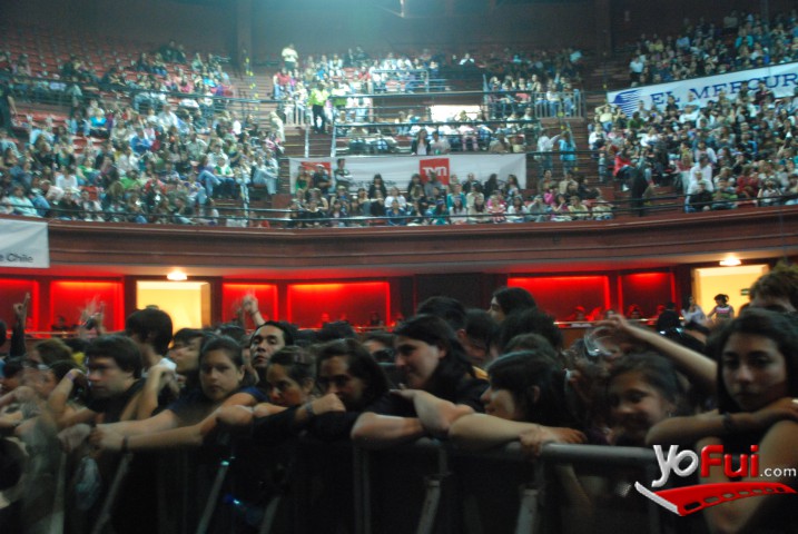 Fotografía en Concierto La Oreja de Van Gogh, Teatro Caupolicán