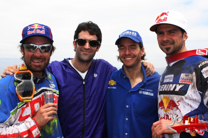 Chaleco López, Pablo Courard, Nicolás Urrutia, Ciryl Després