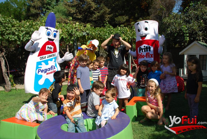 Niños participantes en el evento