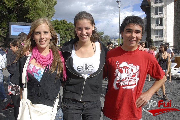 Catalina Bauman, María Terea Stange, Cristóbal Cereceda
