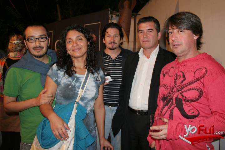 Marcelo Vergara, Claudia Carrasco, Marcos Farias, Esteban Peñaóza, Oscar Barra