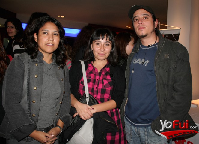 Solange Medina, Elizabeth Manosalva, Patricio Marín