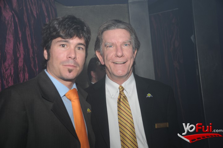 Santiago Salvestrini, George Garcelon (Gerente general de Monticello Grand Casino)