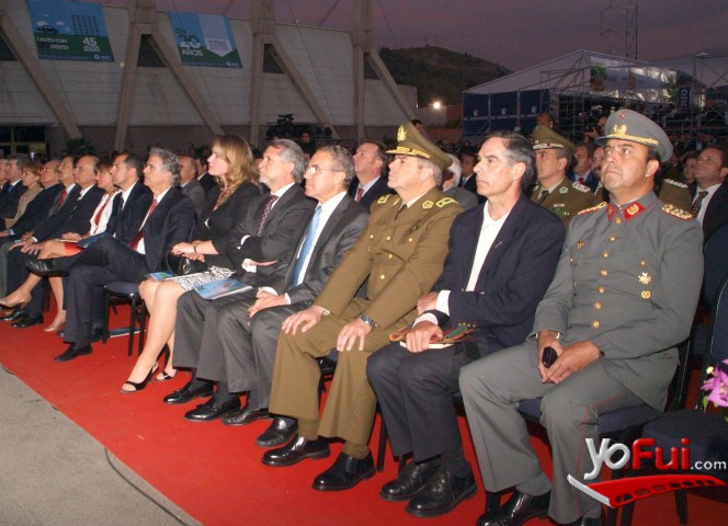 Autoridades invitadas a la inauguración