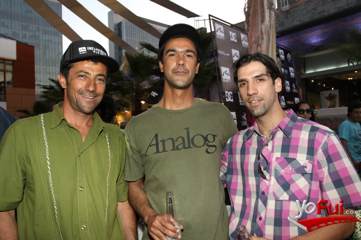 Rodrigo Escobar, Alejandro Comte, Felipe Erlandsen