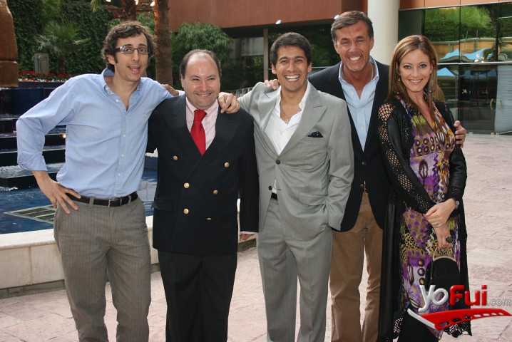 Matías del Río, Antonio Bilbao, Rafael Araneda, Felipe Vidal, Marcela Vacarezza