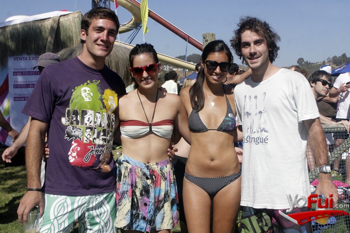 Benjamín Astaburuaga, Moira Laporta, Dominique Hamburger, Fernando Llona