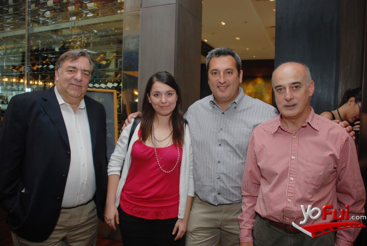 Juan Antonio Eymin, Sonia Paz Galleguillos, Felipe Tosso, enólogo Viña Ventisquero, Pascual Ibáñez