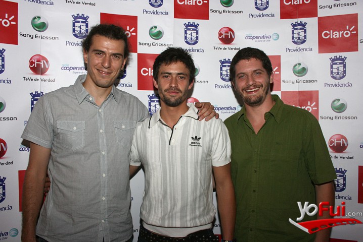 Alvaro Garcia, Tiago Correa, Matias Palma