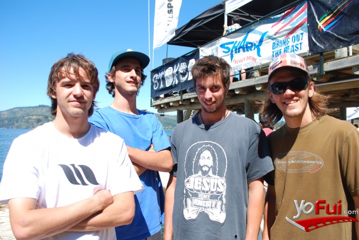 Andrés  Escobar, Vicente Ihnen, Rodrigo Oyanedel, Francisco Fluxa