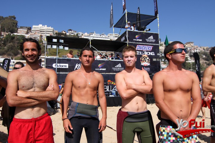 Matías Guerra, Martín Jajam, Nicolás Venegas, Sebastián Jajam