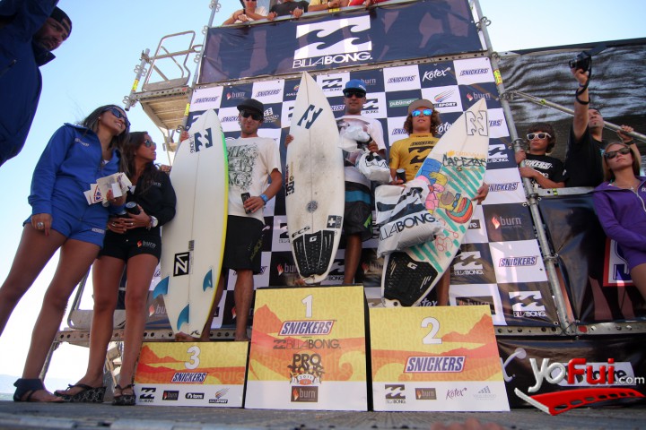 Cristián Harold, Diego Medina, Camilo Hernández (Ganadores Surf nocturno)