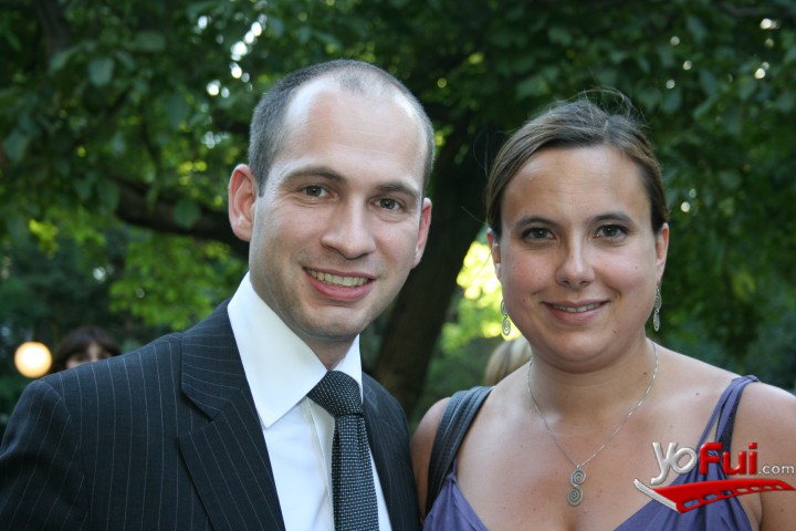 Laurent Schauder y señora