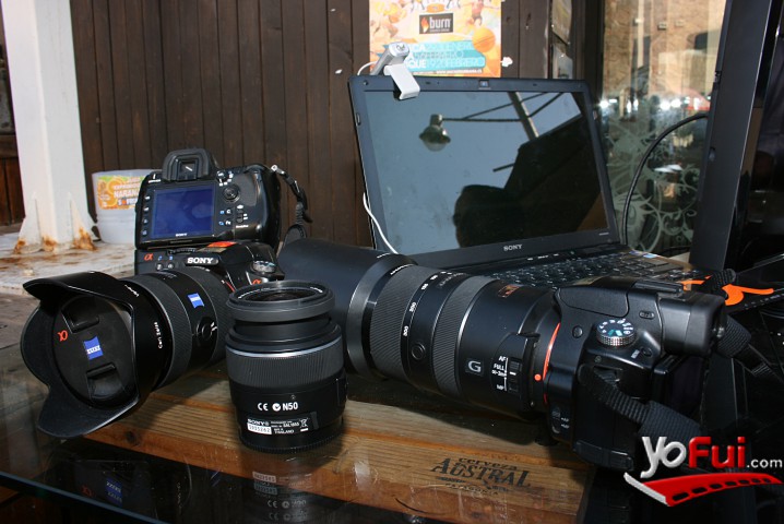 Lanzamiento Cámara Sony a55