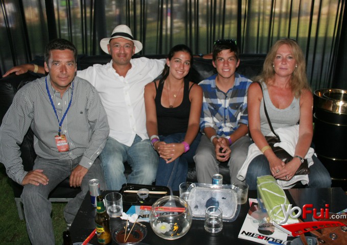 Cristian Delporte, Alejandro Giacaman, Andrea Giacaman, Rodrigo Giacaman, Pauline Delporte