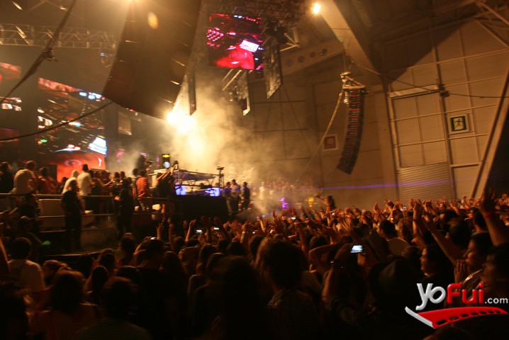 Fotografía en Final FES Model y Bob Sinclair, Espacio Riesco