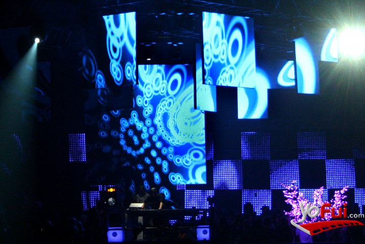 Fotografía en Final FES Model y Bob Sinclair, Espacio Riesco