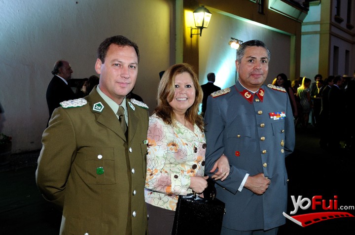 Mayor Iván Guajardo, Cecilia de Arévalo, Coronel Mario Arévalo