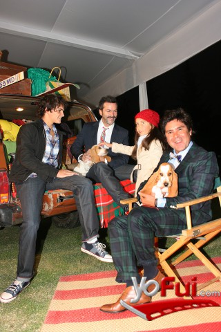 Augusto Shuster, Cristián Sánchez, Carlos Cortez