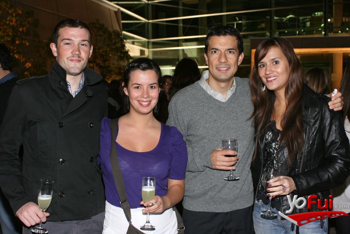James Banyard, María Paz del Real, Henry Gómez, Catalina Lizana
