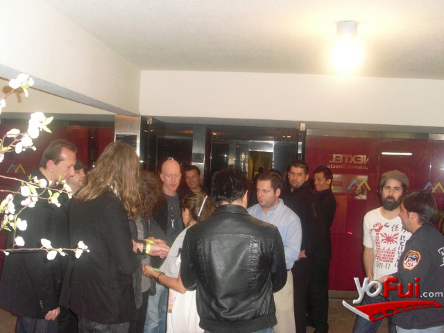 The Killers llegando a la fiesta
