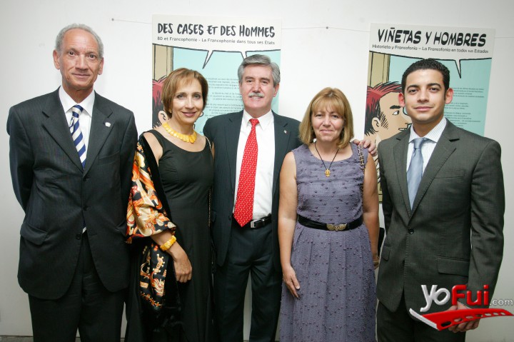 Antonio Perez, Patricia de la Rosa, Mario Leal Campos, Embajador de México, César Marín