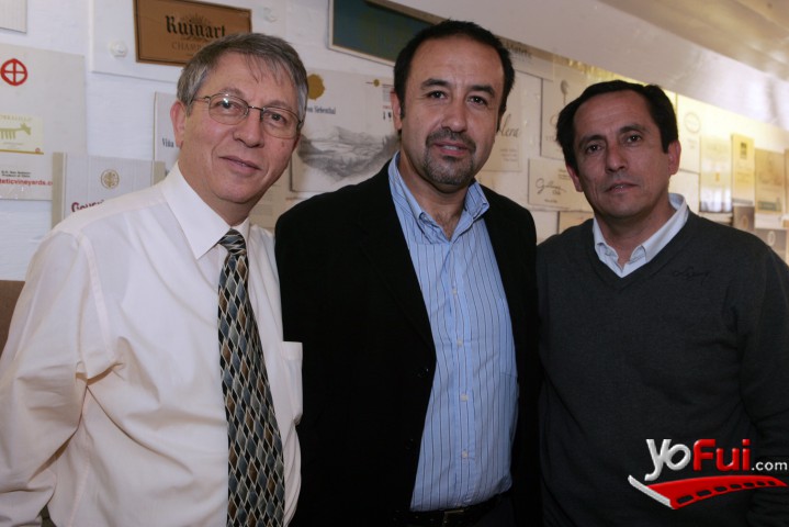 Roberto Ebderlum, Marcelo Murillo, Cristián Oyaneder