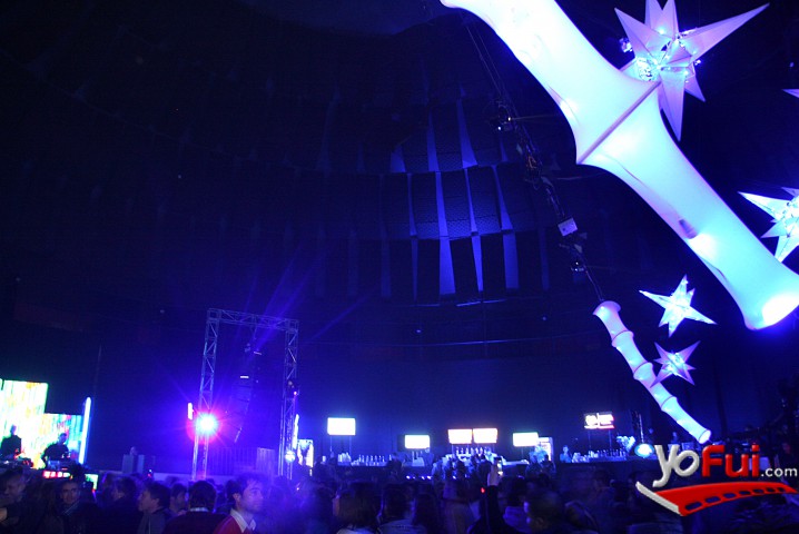 Fotografía en Sundeck Night, Teatro La Cúpula