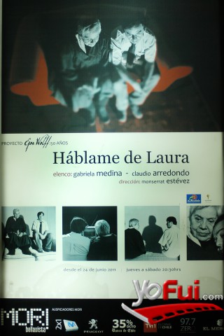 Fotografía en Háblame de Laura y las acuarelas de Egon Wolf, Teatro Mori