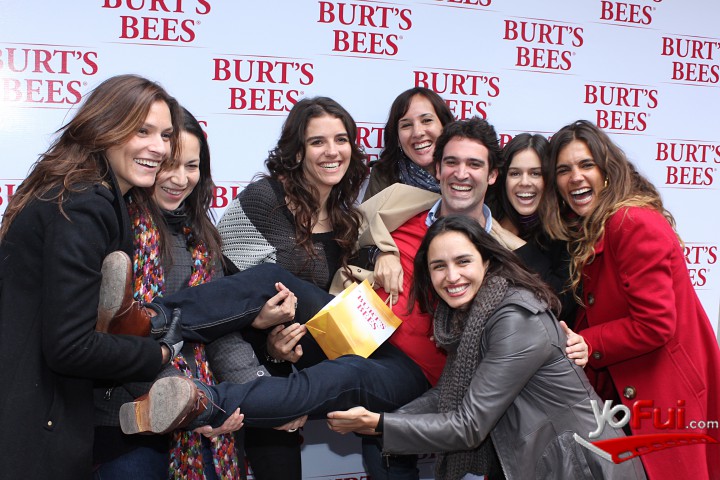 Pablo Courard y Embajadoras Burt´s Bees