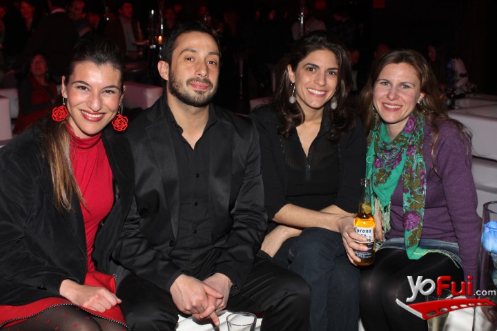 Andrea Obaid, Cristián Campos, Michelle Rivera, Caroline Van Sint Jan