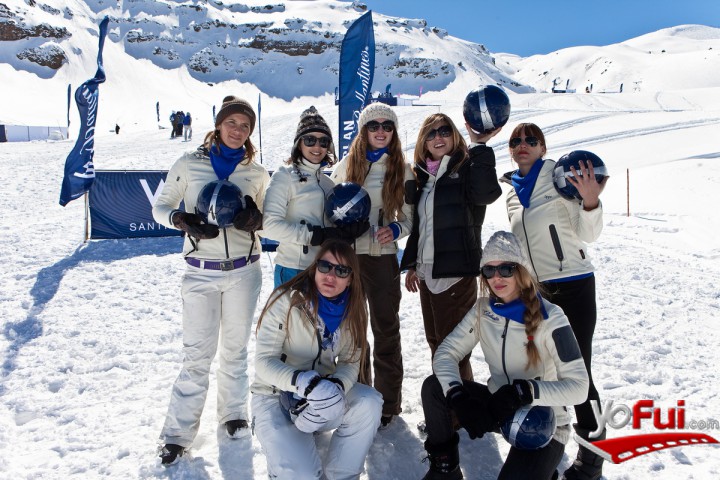 Jugadores Ballantines Footgolf Nieve