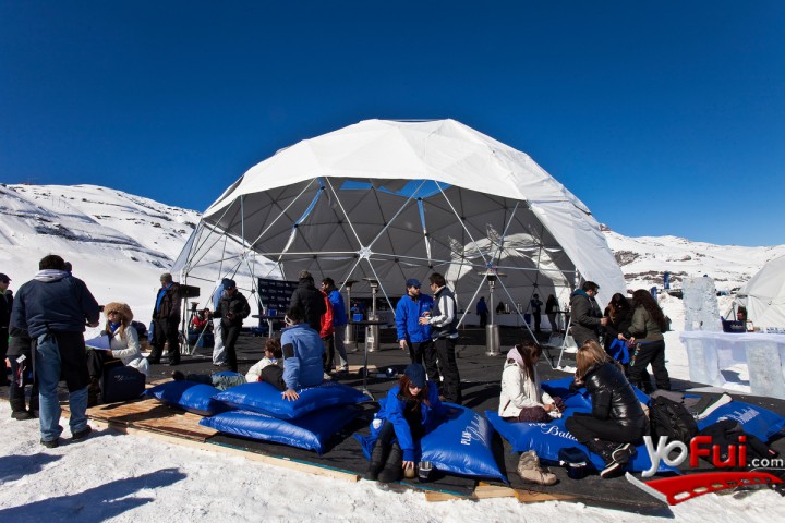 Fotografía en Ballantine´s Footgolf nieve, Valle Nevado