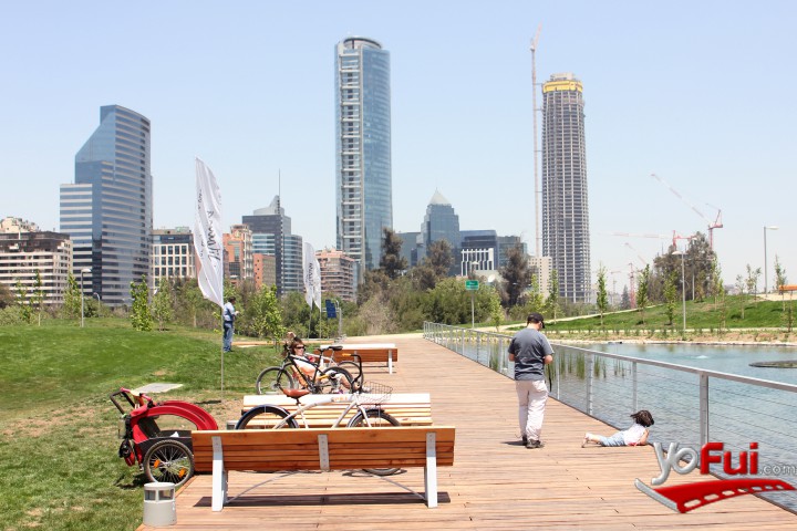 Fotografía en Inauguración Segunda Etapa Parque Bicentenariio, Parque Bicentenario