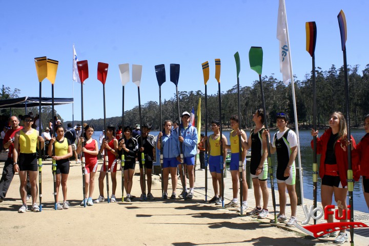 Fotografía en Campeonato Nacional de Remo 2011, Laguna  Parque Valparaíso de Curauma