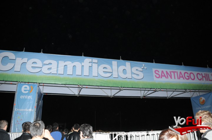 Fotografía en Creamfields 2011, Terrazas de Espacio Riesco