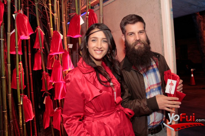 Modelo en Primer Stella Artois Friends Meeting